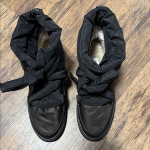 Inuikii Black Ankle Boots